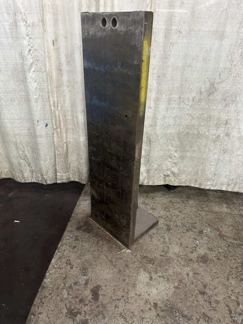 18" X 60" HIGH X 14" DEEP ANGLE PLATE: STOCK #77202