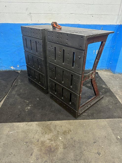 60" WIDE X 32" DEEP X 48" HIGH PLATE ANGLE: STOCK #77129
