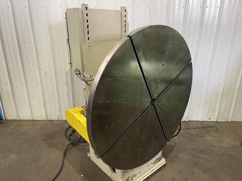 30" PRATT & WHITNEY POWERED VERTICAL ROTARY TABLE: STOCK #76829