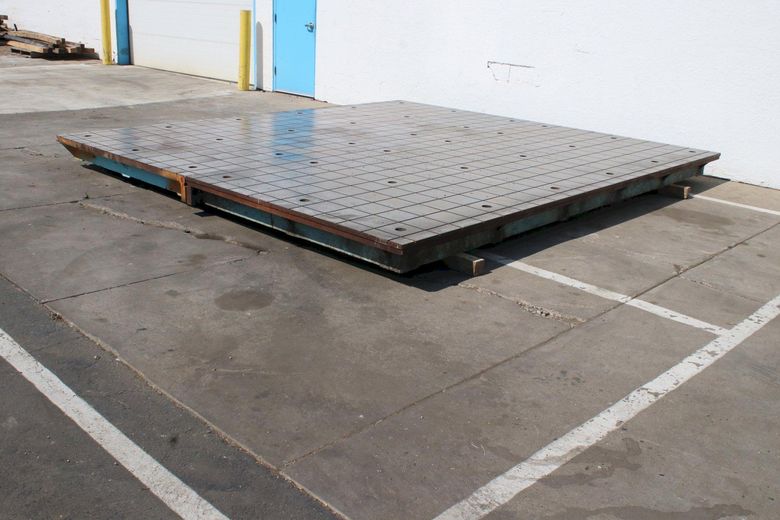 173" X 78" X 9" HIGH PORTAGE LAYOUT PLATE: STOCK 76744
