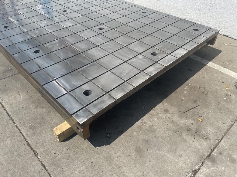 173" X 78" X 9" HIGH PORTAGE LAYOUT PLATE: STOCK 76746