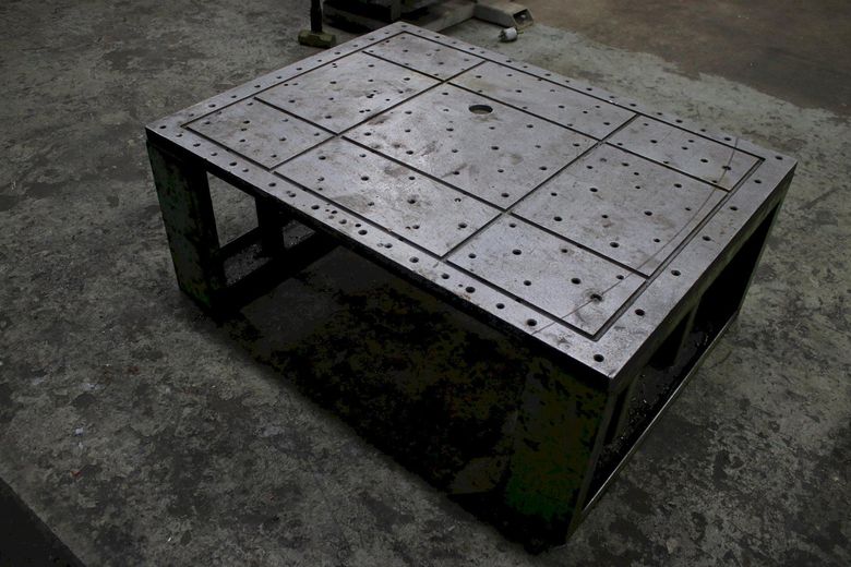 36" X 48" T SLOTTED DRILL TABLE: STOCK 76151