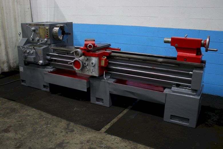 21" X 82" TARNOW GAP BED ENGINE LATHE: STOCK #75954