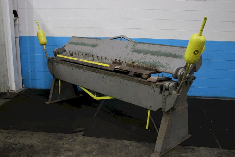 8' X 12 GA DREIS & KRUMP BOX AND PAN BRAKE: STOCK #75943