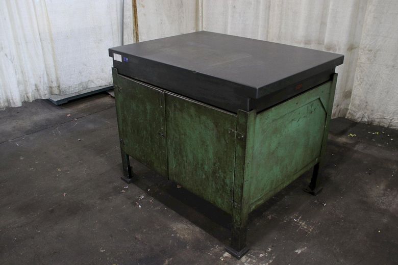 48' X 36" X 6" RAHN GRANITE PLATE: STOCK #75789