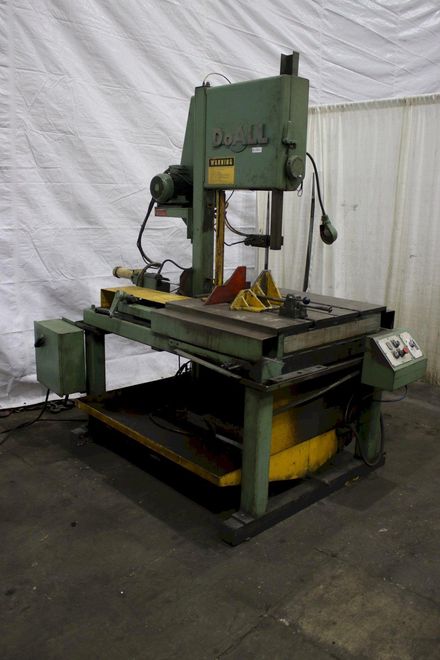 16" DOALL MODEL #U-1421 VERTICAL BANDSAW: STOCK #75793