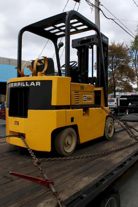 5000 LBS CATERPILLAR PROPANE FORKLIFT: STOCK #75757