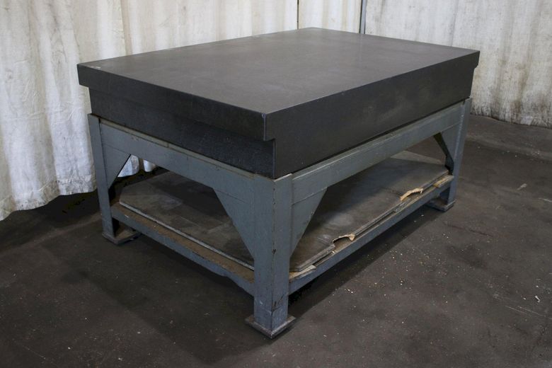 4' X 6' X 10'  RAHN GRANITE PLATE: STOCK #75769