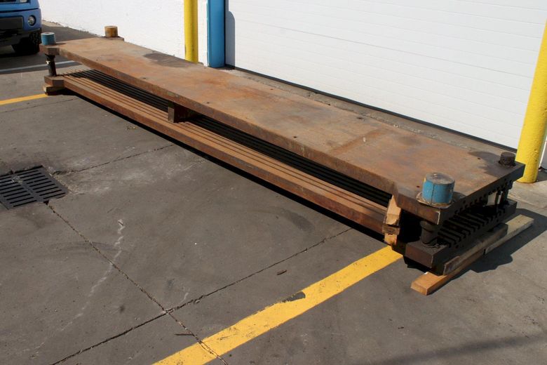 16' X 28" WHISTLER T SLOTTED DIE SET: STOCK #75429