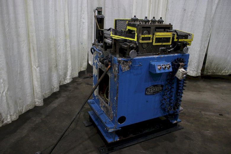 TISHKEN MODEL #6R6 LEVERLER/FEEDER/STRAIGHTENER: STOCK #75305