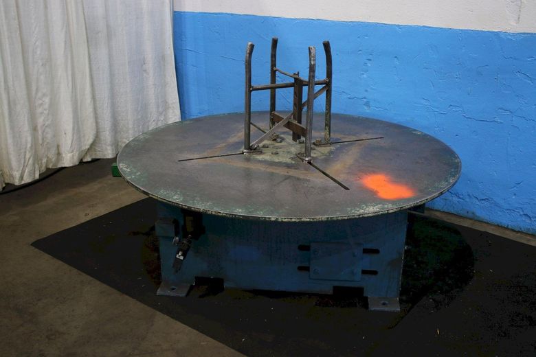 6000 LBS X 72" AWC PALLET TYPE HORIZONTAL COIL REEL: STOCK #75275