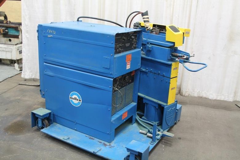 10" X 135" GUILD MODEL #PSA-135-10 SHEAR END WELDER:  STOCK #75162