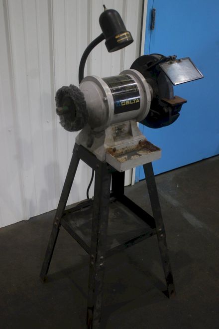 10" DELTA MODEL #23-735  DOUBLE END GRINDER; STOCK #75124