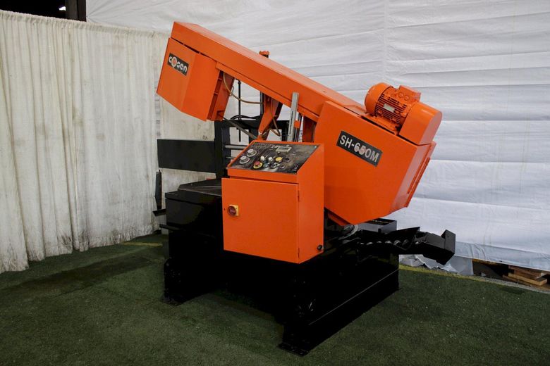16-1/2" X 25-1/2" COSEN MODEL SH-650M HORIZONTAL SAW: STOCK #75003