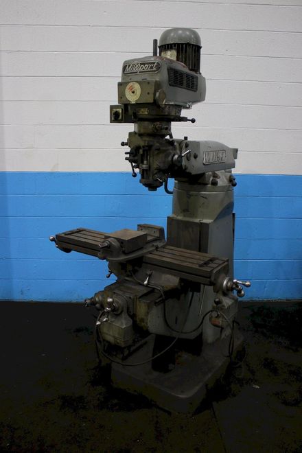 MILLPORT MODEL #3VH VERTICAL RAM TYPE MILL: STOCK #74637