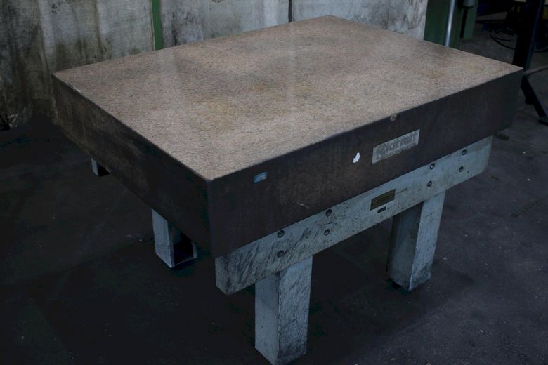 3' X 4' STARRETT GRANITE PLATE: STOCK #74258