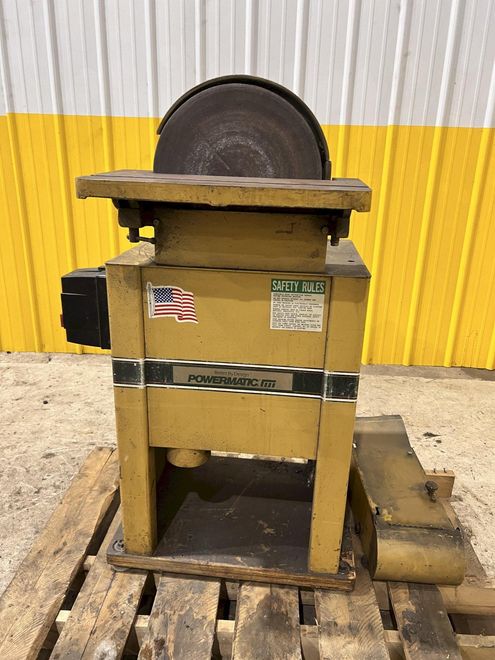 6" X 48" POWERMATIC MODEL #31 12" DISC & BELT SANDER: STOCK #23313