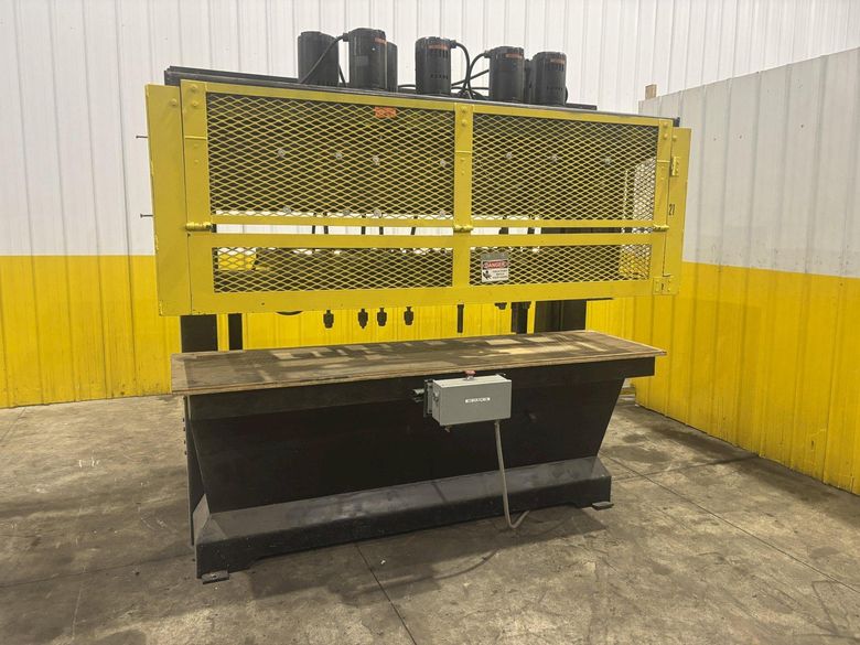 8 SPINDLE X 24" X 86" CEMCO MULTI-HEAD GANG DRILL & BORING MACHINE: STOCK #22927