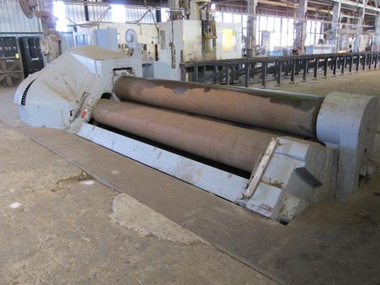 12' X 1-1/8" BERTSCH MODEL #18 INITIAL PINCH PLATE ROLL: STOCK #67015
