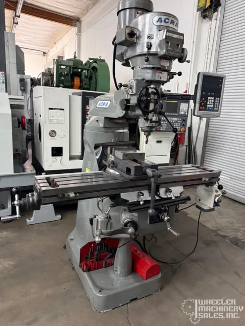 2005 ACRA 2J Variable Speed Vertical Mill #8122 #1