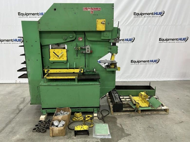 Uni-Hydro 95-24 95 Ton Hydraulic Ironworker w/ Tooling