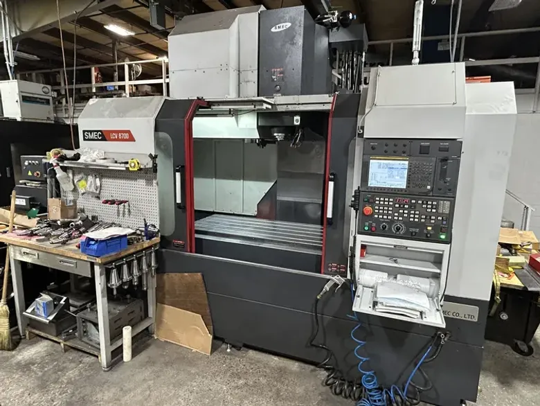 SMEC LCV6700 CNC Vertical Machining Center 2020’ 50 Taper #8148