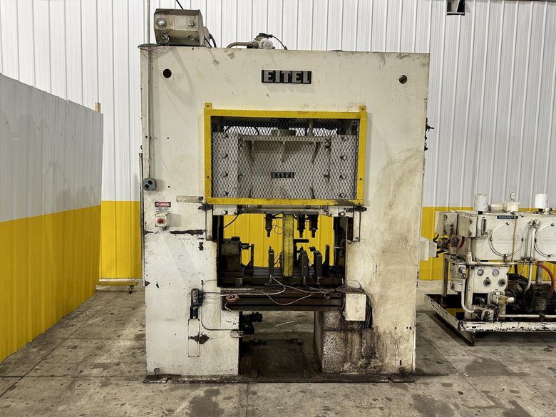 25 TON EITEL MODEL ASP-25 SERVO DRIVEN AUTOMATIC BAR & ROD PRECISION STRAIGHTENING PRESS: YOBRO