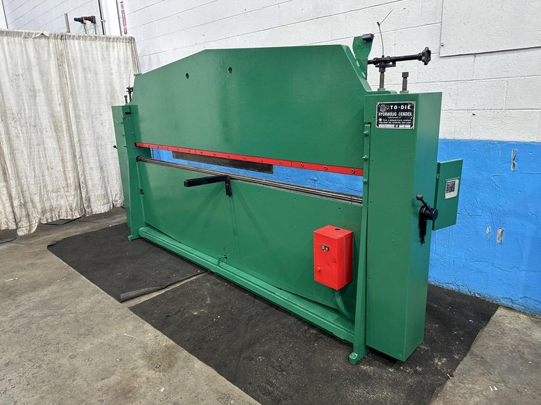 10' X 14 GAUGE ROTO DIE HYDRAULIC BRAKE: STOCK #77006