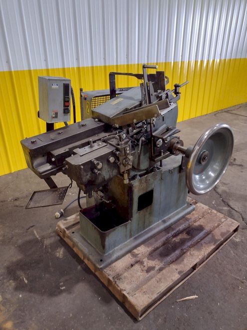 1963 LUDWIG GREFE MODEL #10 FLAT DIE THREAD ROLL THREADER : STOCK #19183