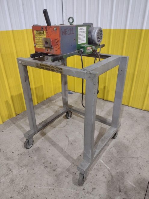 1/2 HP SWEED MACHINERY INC METAL BANDING SCRAP CHOPPER 110V: STOCK #22666