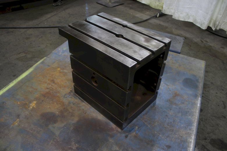 19" WIDE X 16" TALL X 13" T SLOTTED DRILL TABLE: STOCK #74755