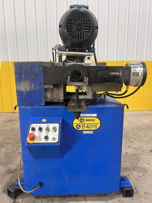 4.5" SOCO MODEL EF-AC/115 TUBE END CHAMFERING MACHINE: STOCK #21042