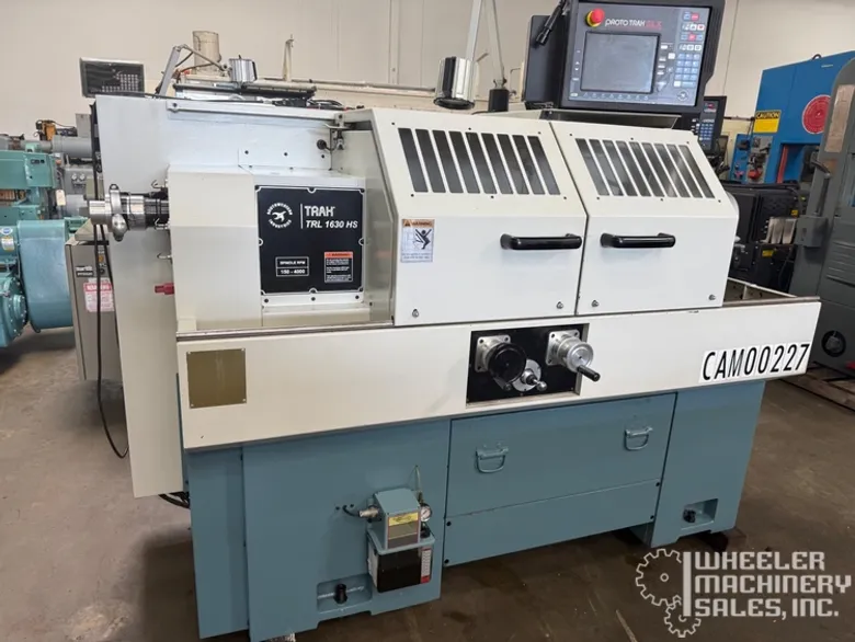 2018 Southwestern Industries Trak 1630SX Flat Bed CNC Lathe #8143 #1