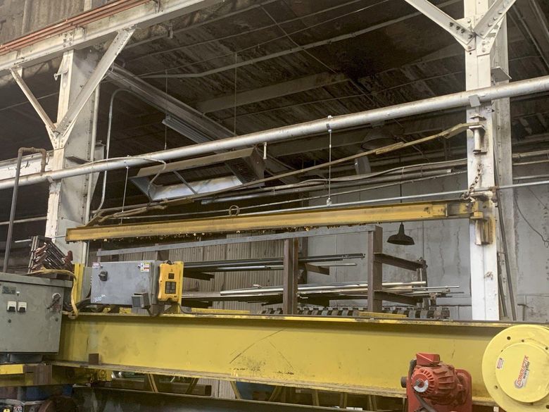 2 TON X 16' WALL MOUNT JIB CRANE BEAM: STOCK 13608