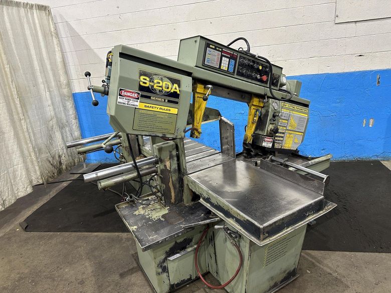 13" X 18" HYDMECH MODEL S20A HORIZONTAL BAND SAW: STOCK #77533