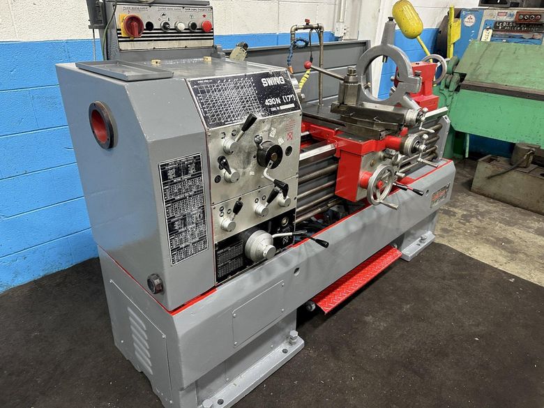 17" X 40" TOP ONE USA GAP BED ENGINE LATHE: STOCK #77132