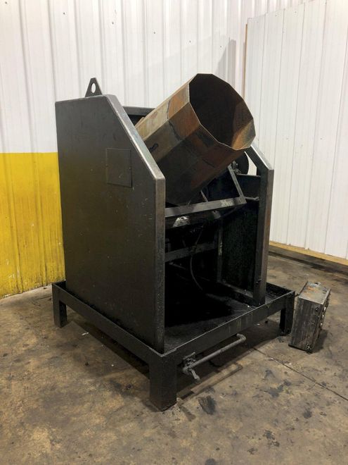 4 CU FT X 22" OAKLAND PRODUCTS MODEL TB-4 DEBURRING AND POLISHING BARREL  PARTS TUMBLER: STOCK 1