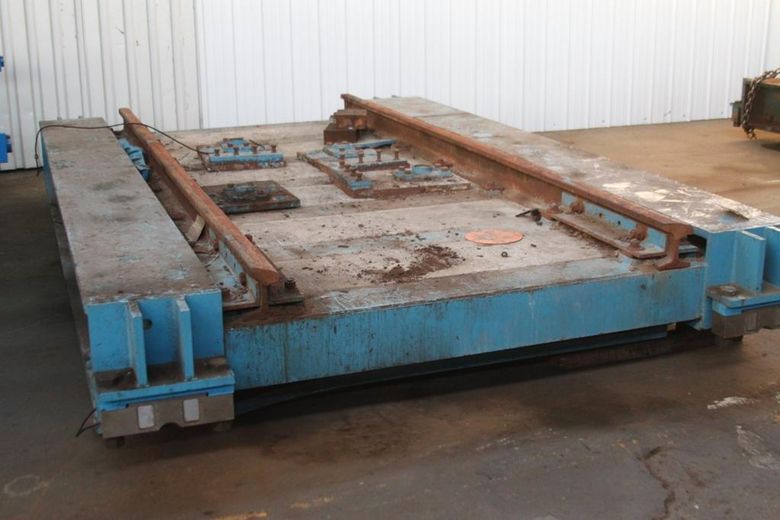 340,000 LB WEIGH TRONIX RAILROAD PLATFORM TRAIN SCALE: STOCK #65458