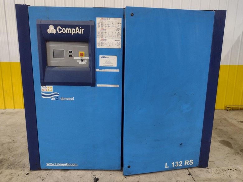 180 HP GARDNER DENVER MODEL #L132RS-13A VARIABLE SPEED ROTARY SCREW AIR COMPRESSOR, 2013: STOCK