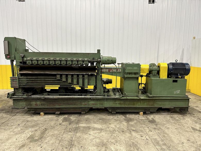 72" x .060" X 19 ROLL VOSS MODEL 84/1.156-19/13 CORRECTIVE COIL LEVELER: STOCK #22095