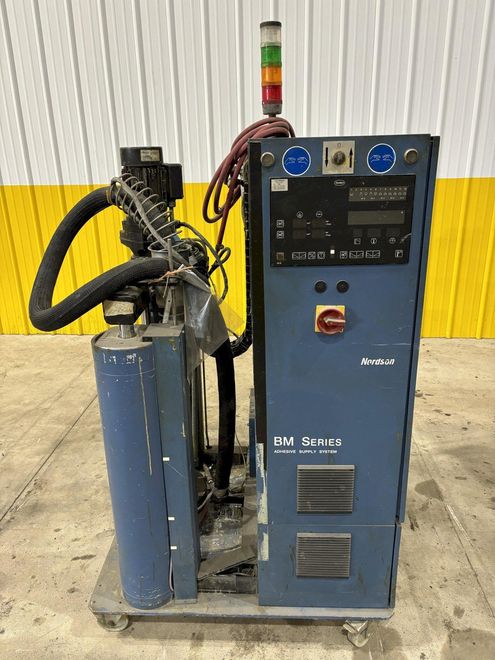 NORDSON MODEL #BM-20 RESIN TRANSFER & ADHESIVE  GLUE MELTING SUPPLY SYSTEM: STOCK #21055
