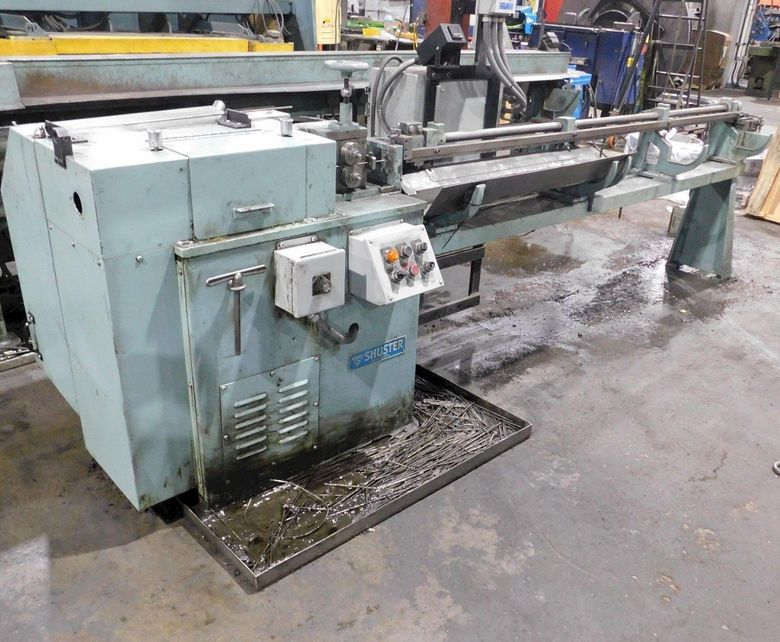 .093-.250" Shuster Model 1AVS5 Wire Straighten & Cut Machine