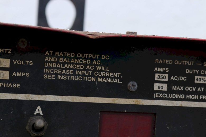 LINCOLN MODEL #SQUARE WAVE TIG 350 WELDER: STOCK #73269