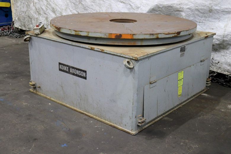 200,000 LB X 72" ARONSON  POWER WELDING TABLE: STOCK #72508