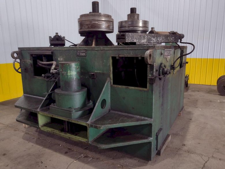 8" X 8" X 3/4" HAEUSLER MODEL #PHR-20VH HORIZONTAL & VERTICAL HYDRAULIC PIPE & ANGLE ROLL: STOCK