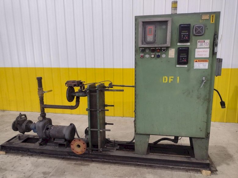 PARKER QUENCH / FILTRATION CONTROLS WITH POLARIS #S15-35 HEAT EXCHANGER:S TOCK #21687