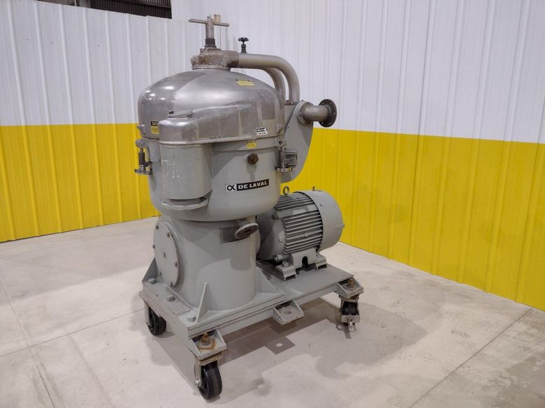 40 HP X 4,100 RPM DE-LAVAL MODEL #B214A CENTRIFUGAL PURIFIER & SEPERATOR: STOCK #20207