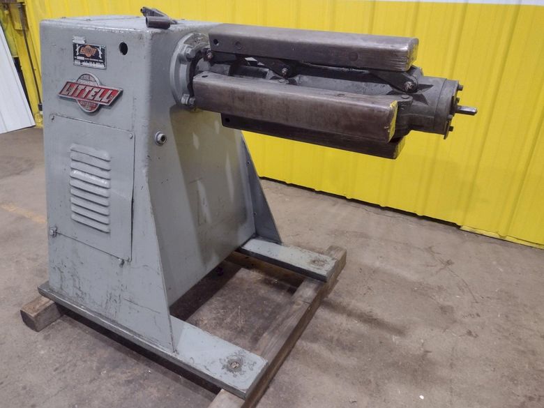 2000 LB X 24" LITTELL MODEL #2018 PULL OFF COIL REEL UNCOILER: STOCK #19546