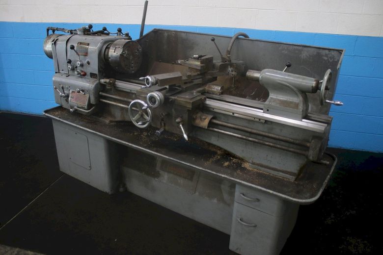 15" X 50" CLAUSING ENGINE LATHE: STOCK #75138