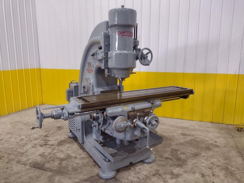 15 HP KEARNEY & TRECKER MODEL #4CH VERTICAL MILL: STOCK #22776